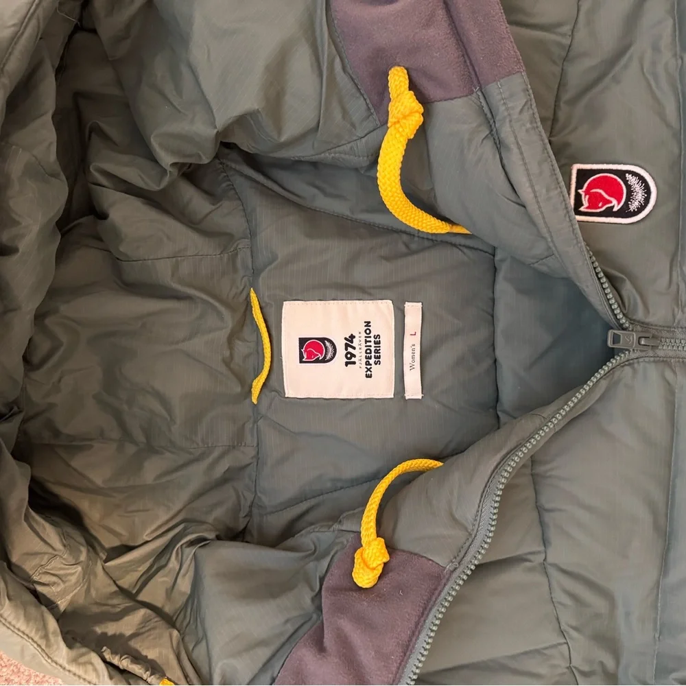 Green Puffer Jacket - Picture 6 of 7